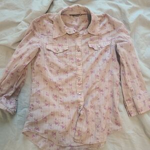 Womens DKNY JEANS button down